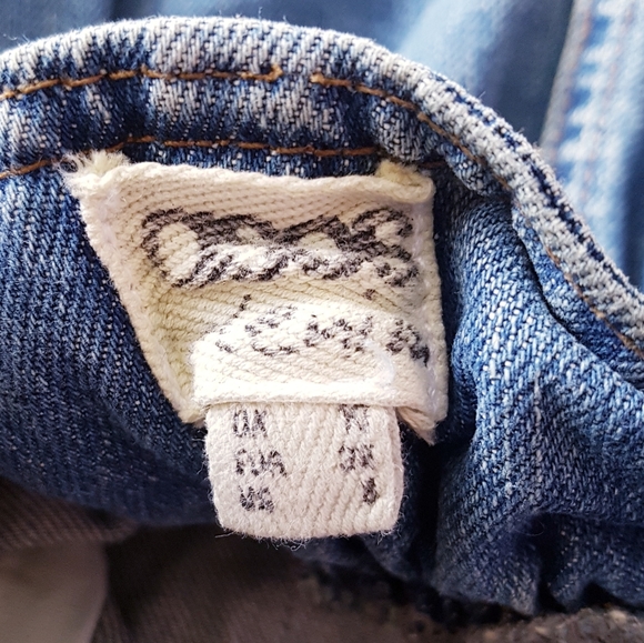 ASOS High Waisted Blue Denim Skirt - Picture 3 of 6